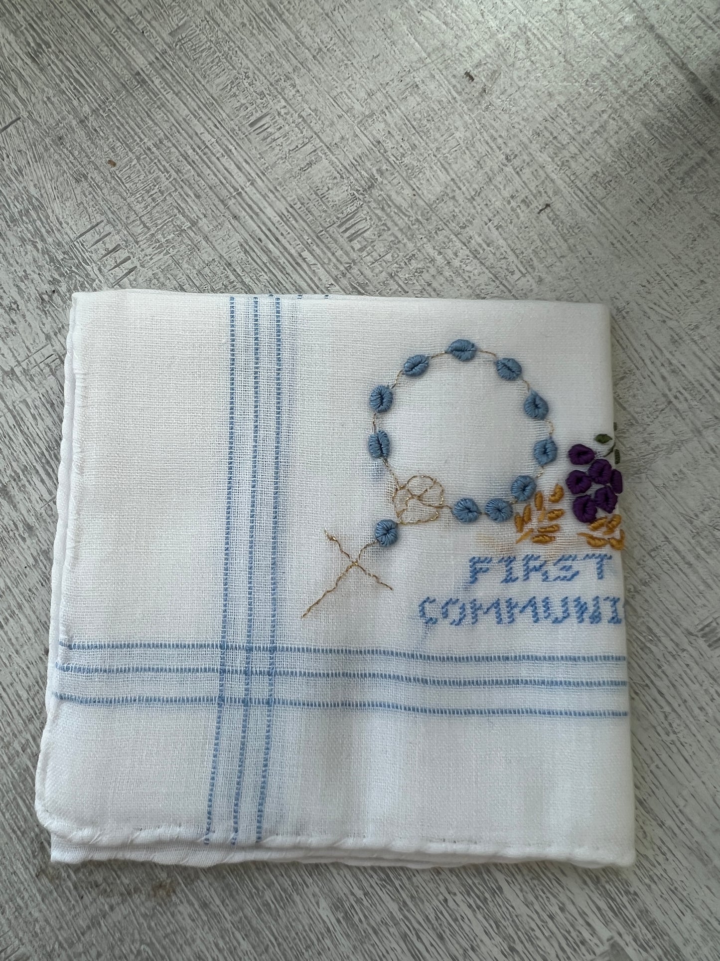 Hankie Rosary Communion