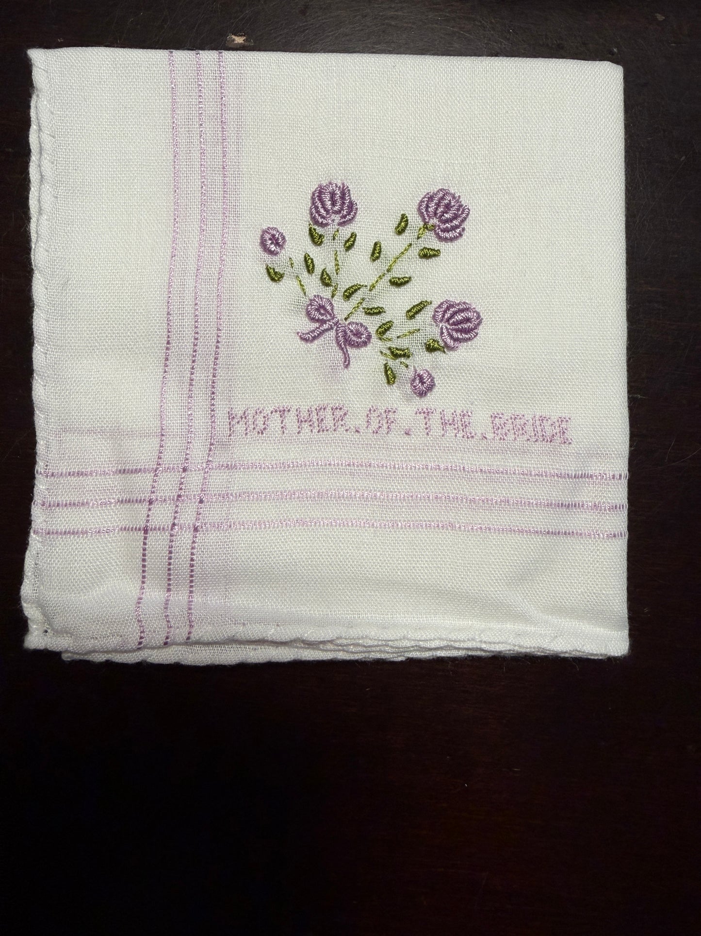 
                  
                    Mother of the Bride Handkerchief
                  
                