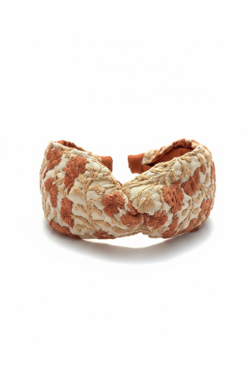
                  
                    Frida Headband |  White with Burnt Orange (Copy)
                  
                
