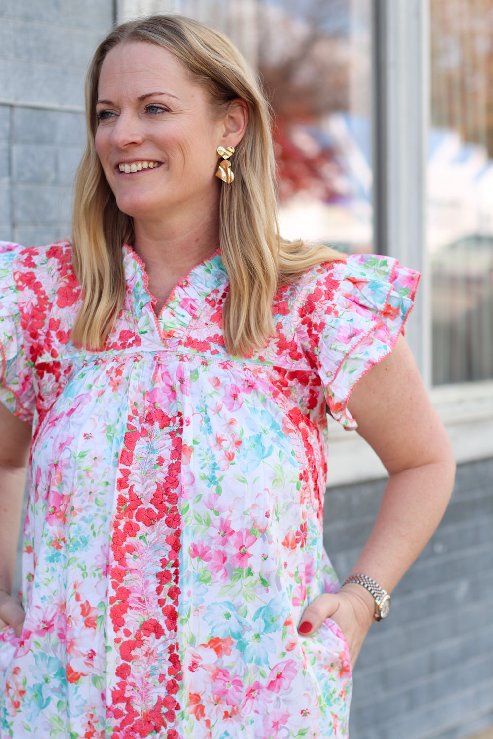 Mariana | Coral Embroidery