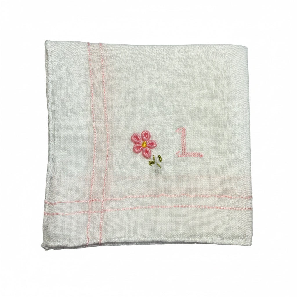 
                  
                    Women’s Floral Initial Handkerchief | Pink
                  
                