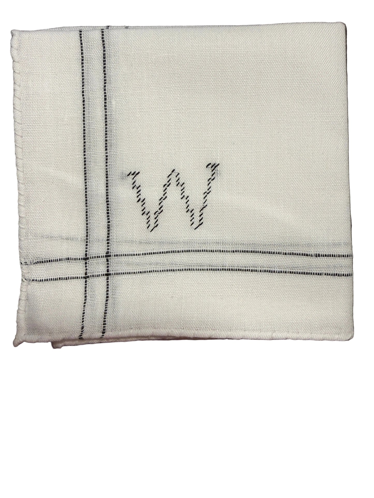 
                  
                    Men’s Initial Handkerchief | Blue
                  
                