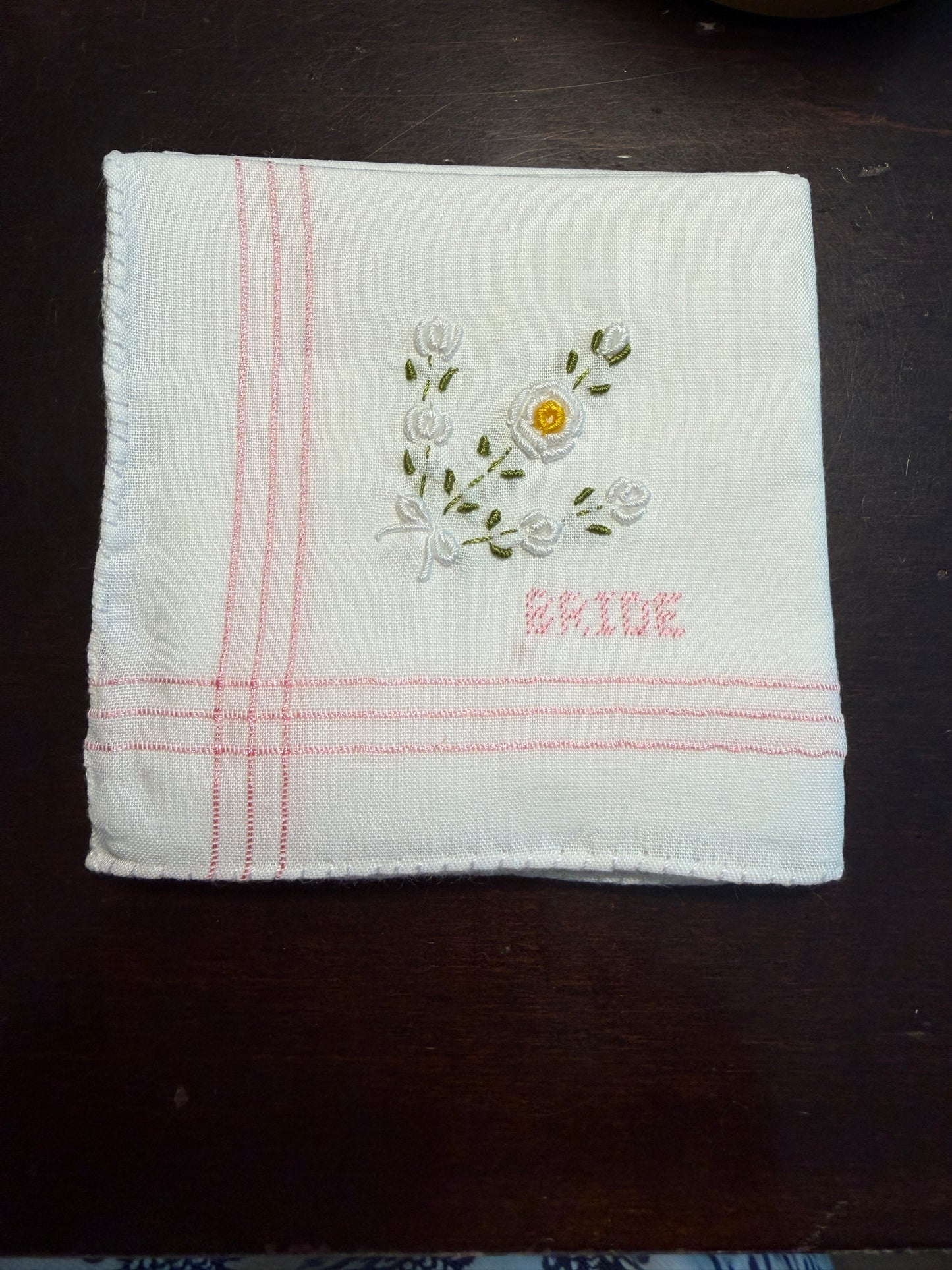 
                  
                    Mother of the Bride Handkerchief
                  
                