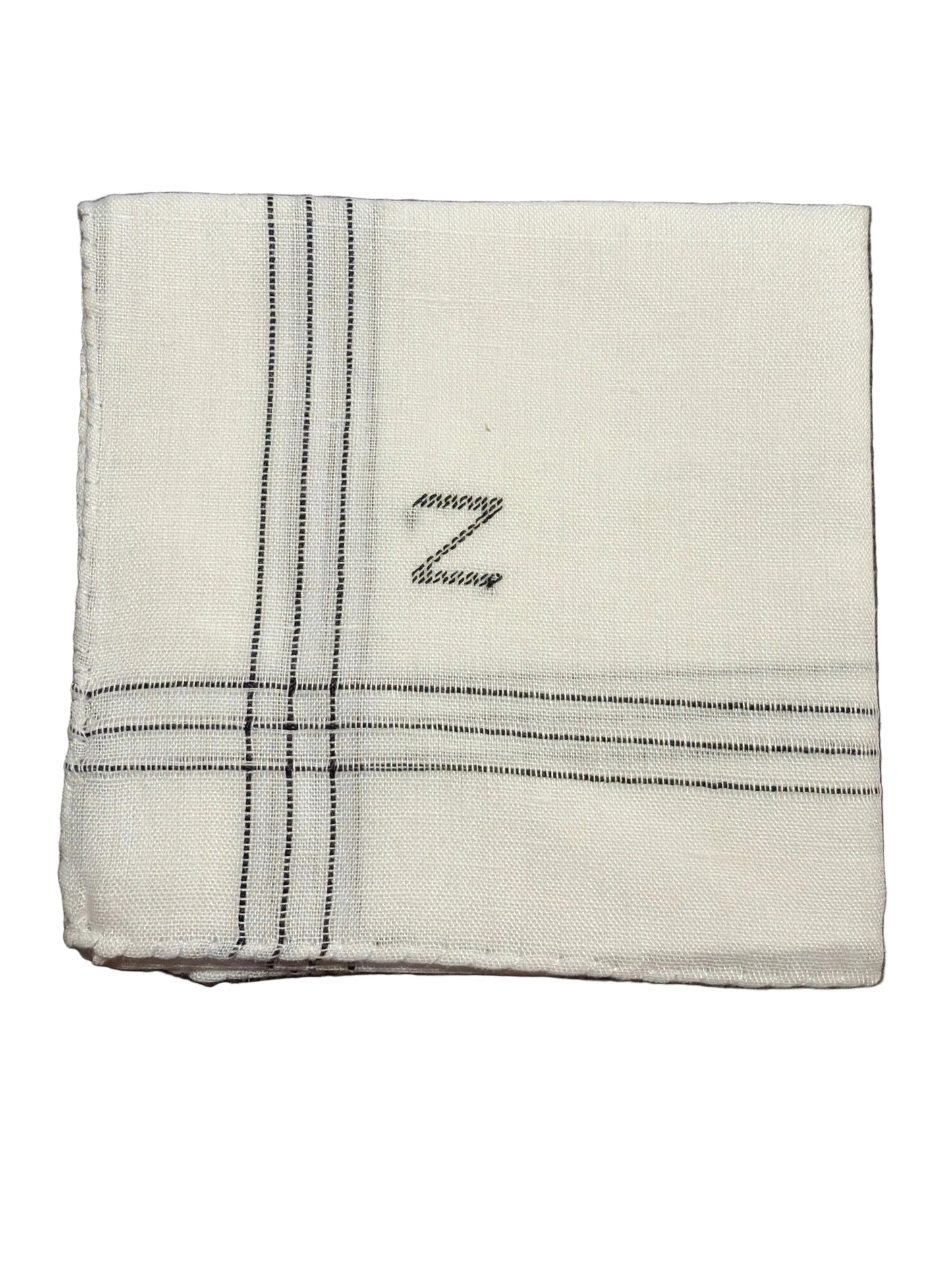 
                  
                    Men’s Initial Handkerchief | Blue
                  
                