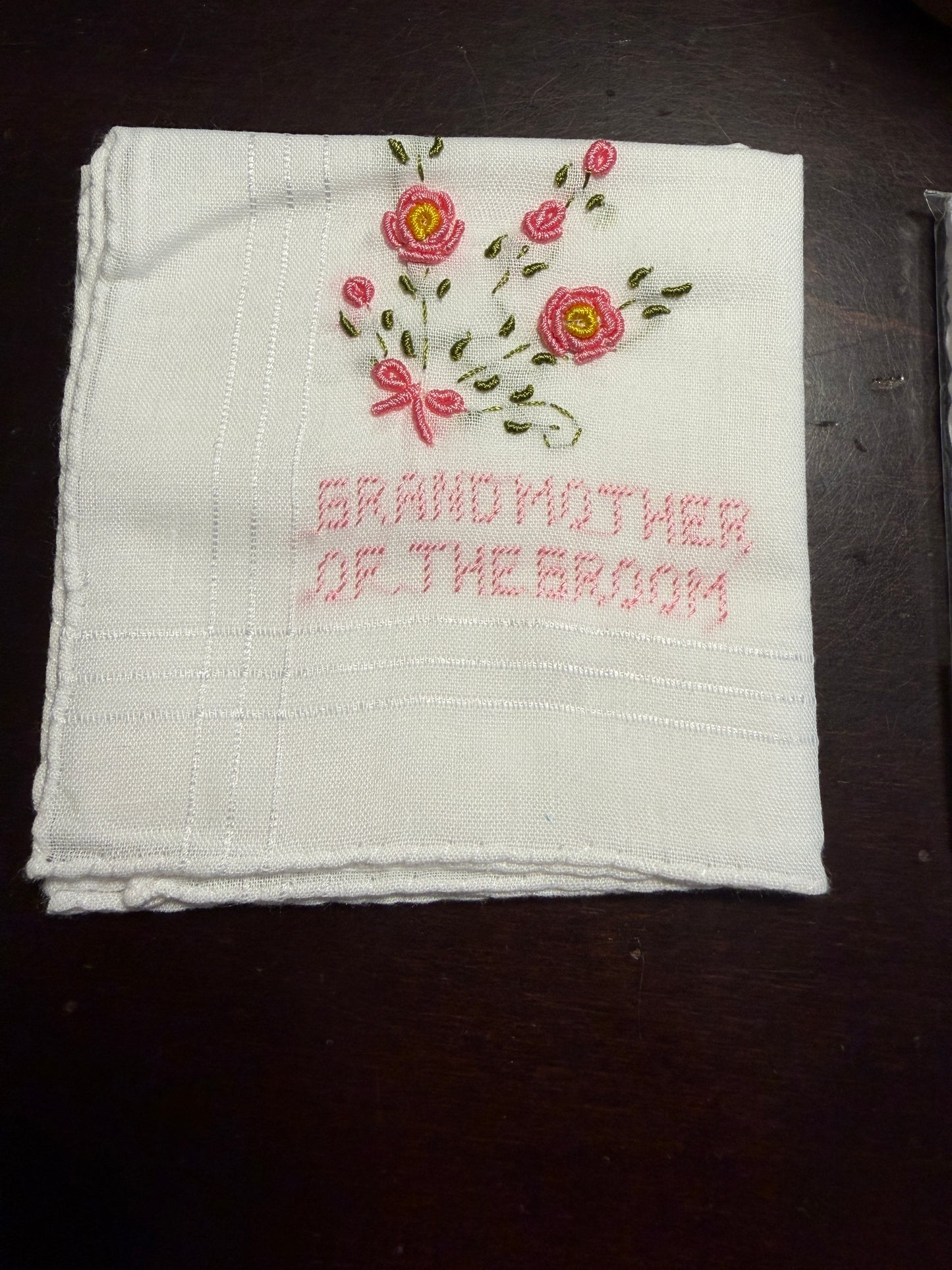 
                  
                    Mother of the Bride Handkerchief
                  
                