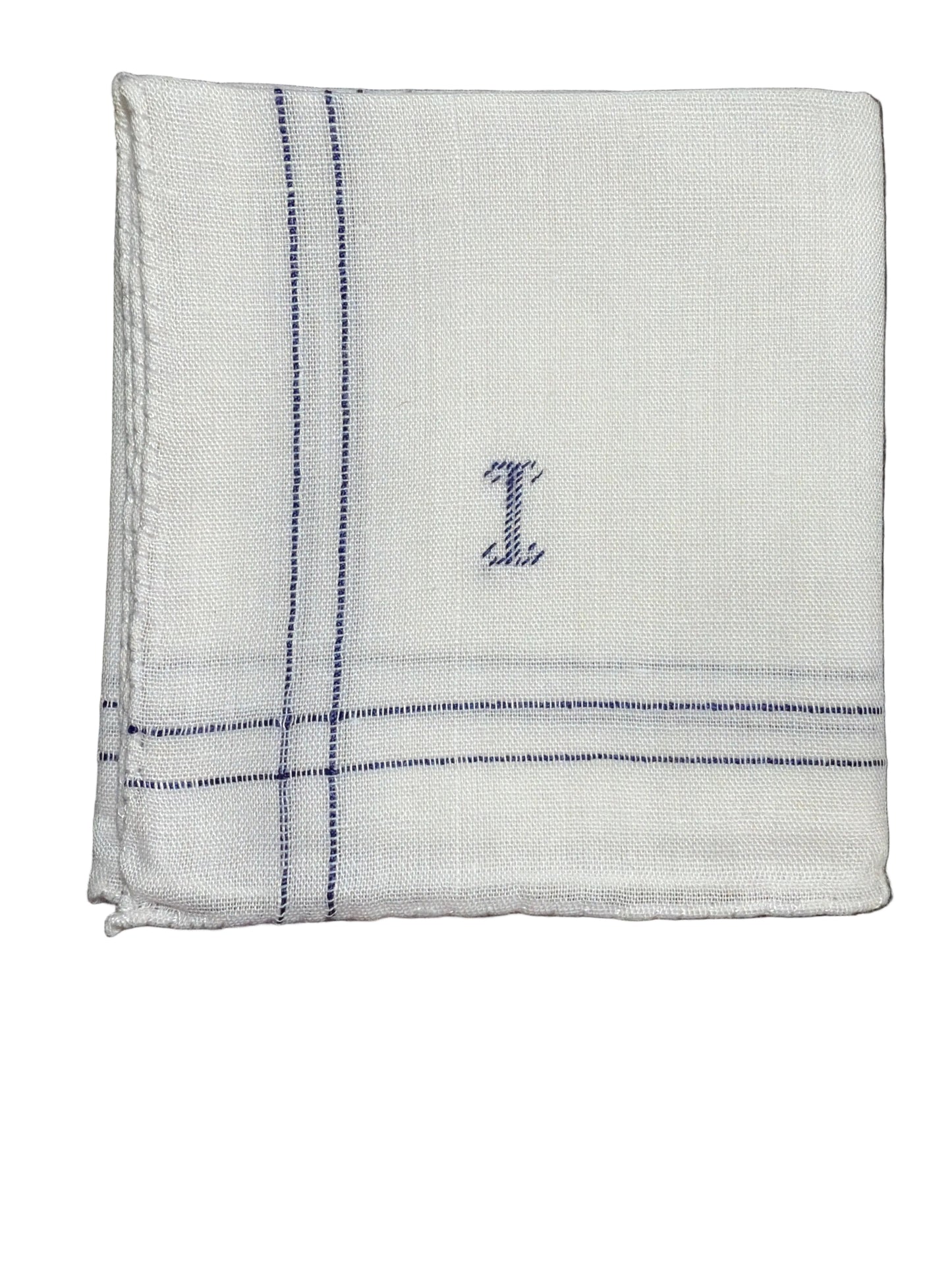 
                  
                    Men’s Initial Handkerchief | Blue
                  
                