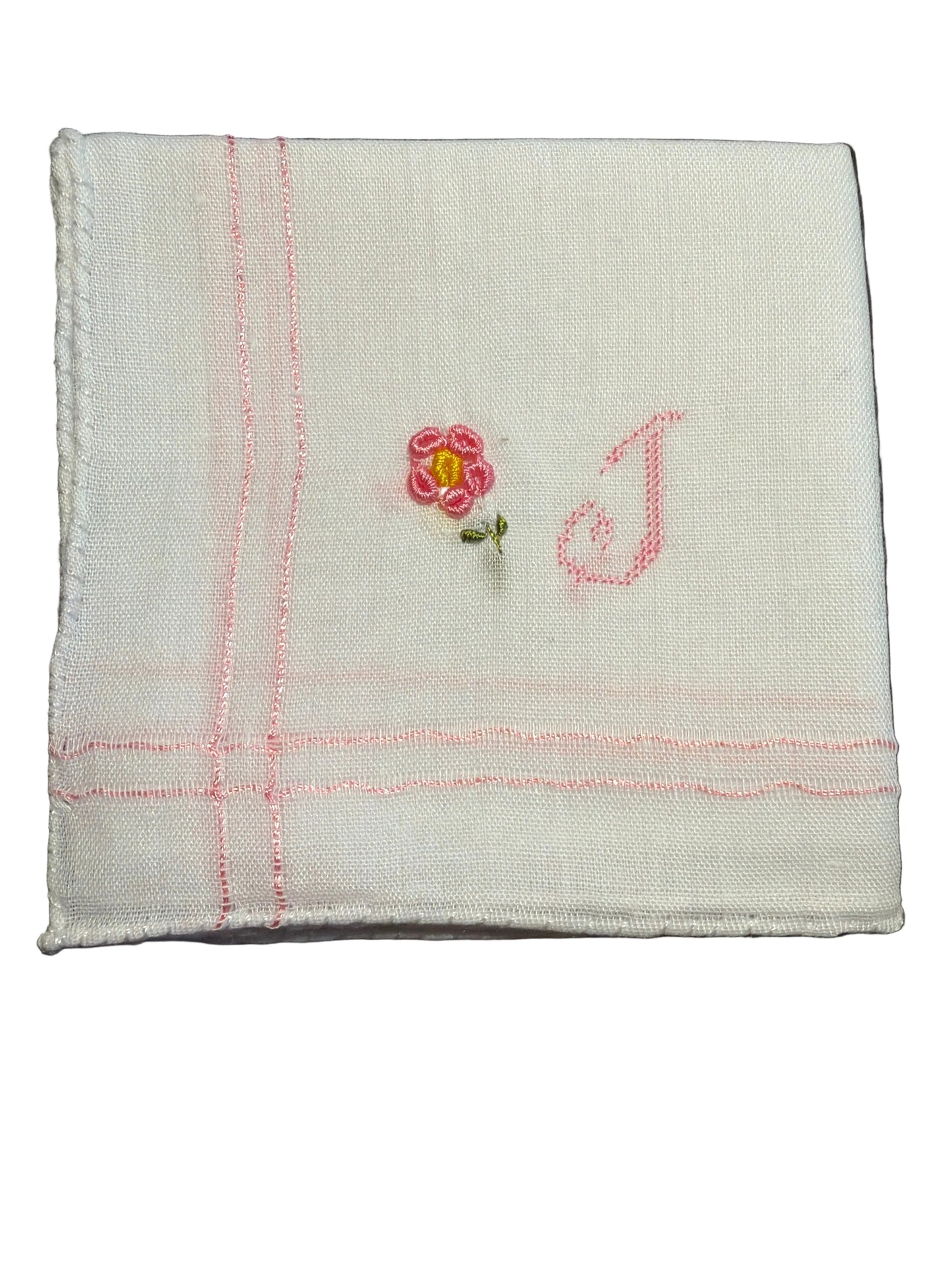 
                  
                    Women’s Floral Initial Handkerchief | Pink
                  
                