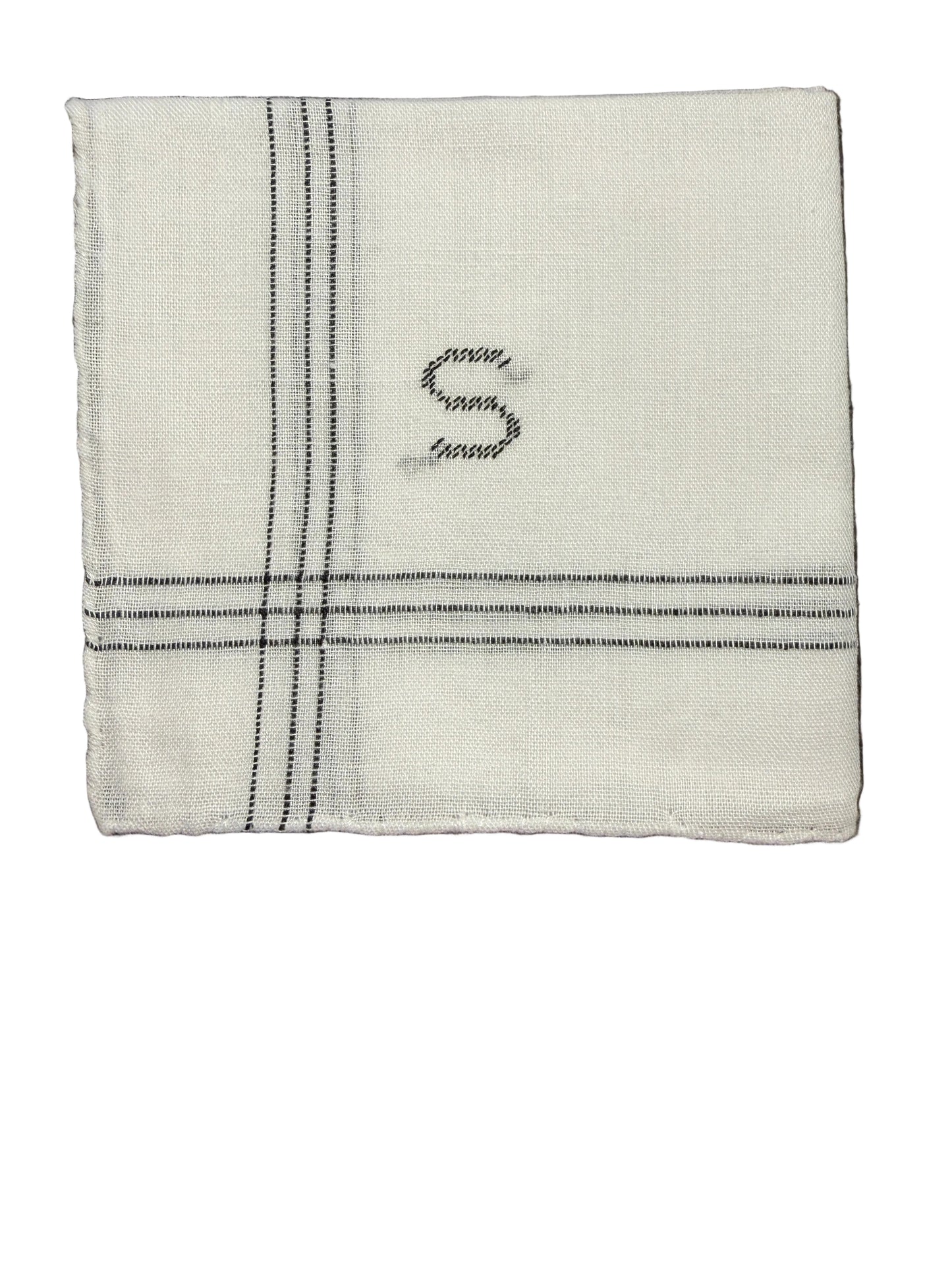 
                  
                    Men’s Initial Handkerchief | Blue
                  
                