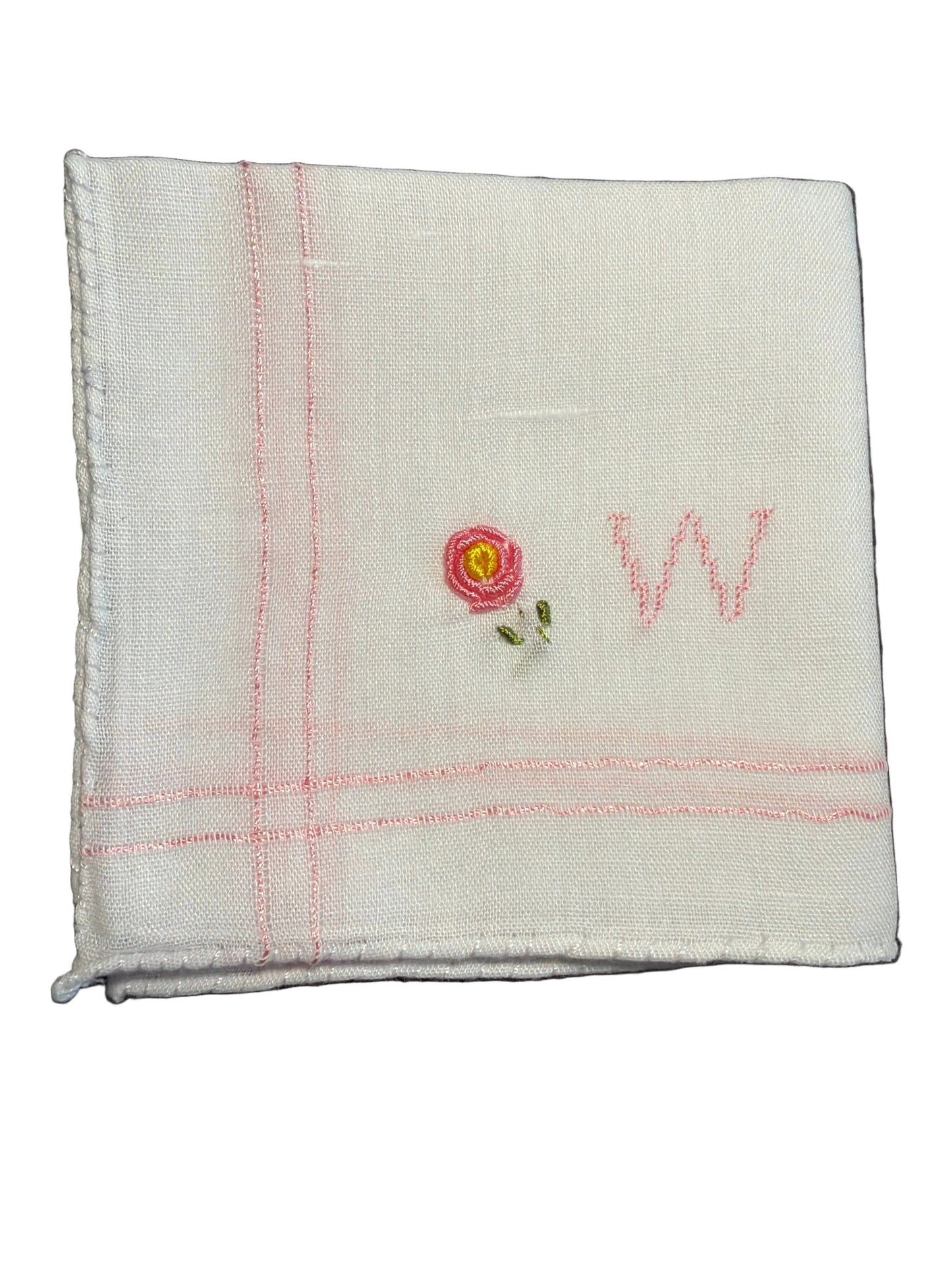 
                  
                    Women’s Floral Initial Handkerchief | Pink
                  
                
