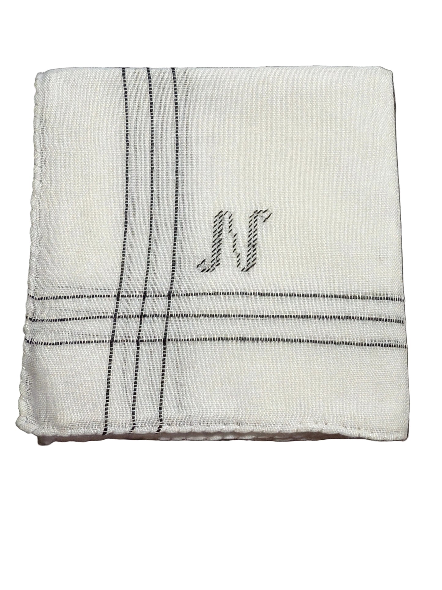 
                  
                    Men’s Initial Handkerchief | Blue
                  
                