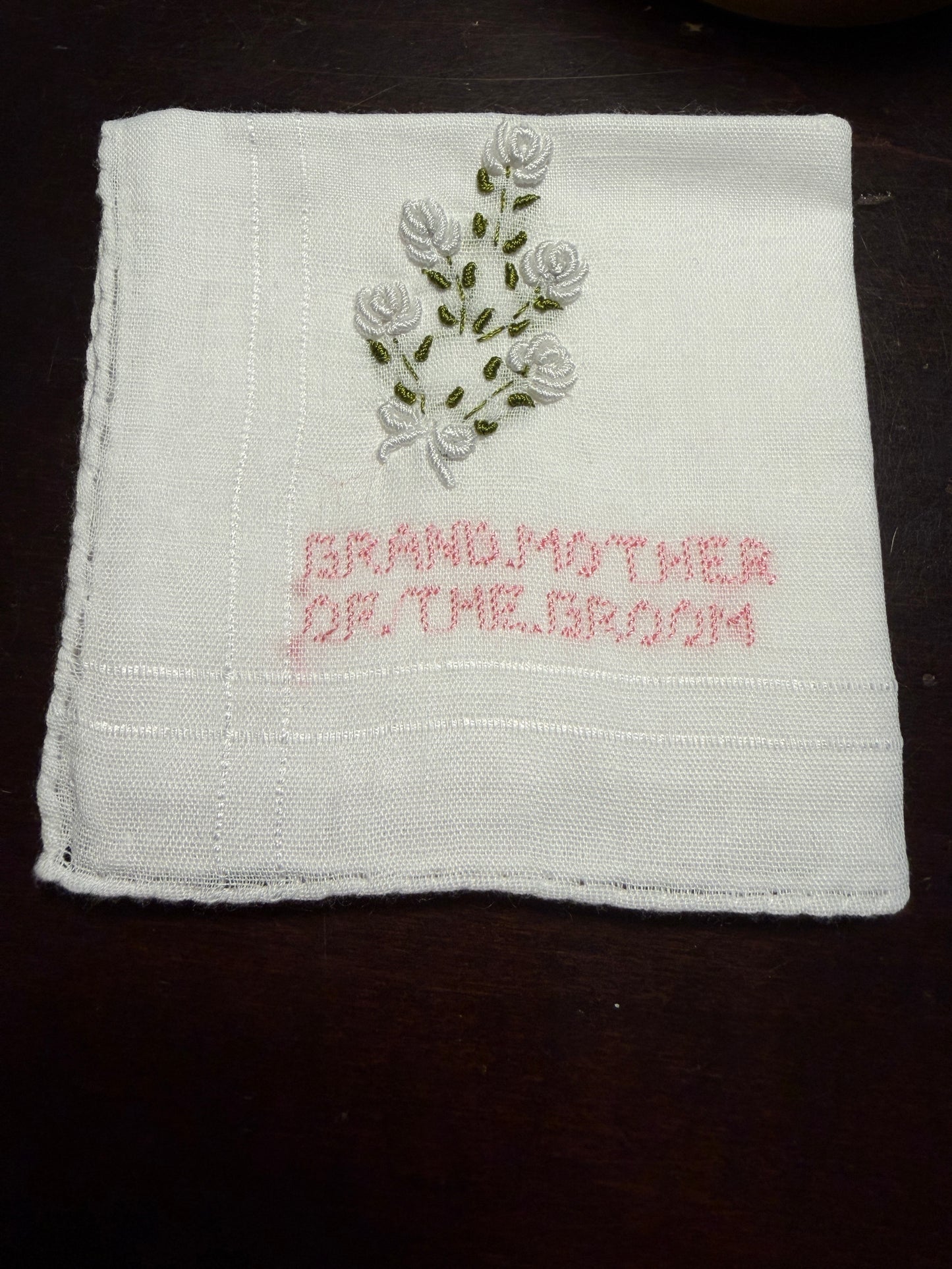 
                  
                    Mother of the Bride Handkerchief
                  
                