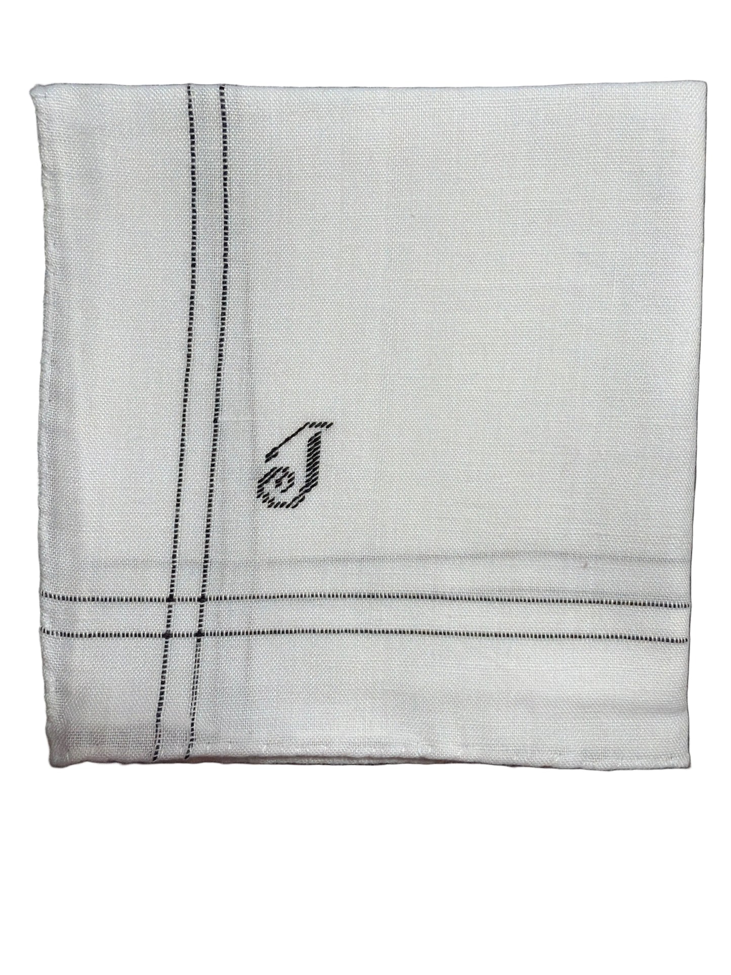 
                  
                    Men’s Initial Handkerchief | Blue
                  
                