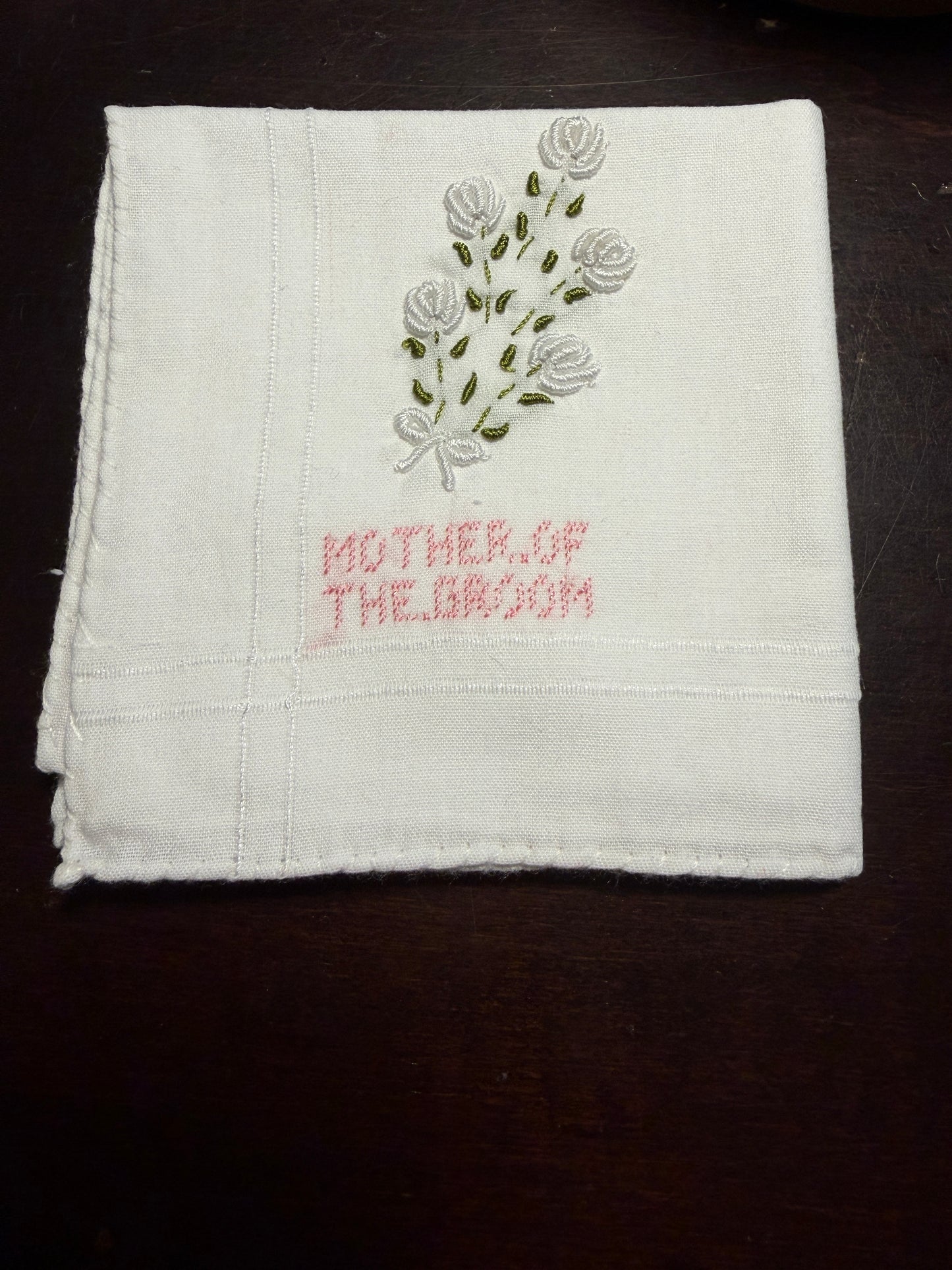 
                  
                    Mother of the Bride Handkerchief
                  
                