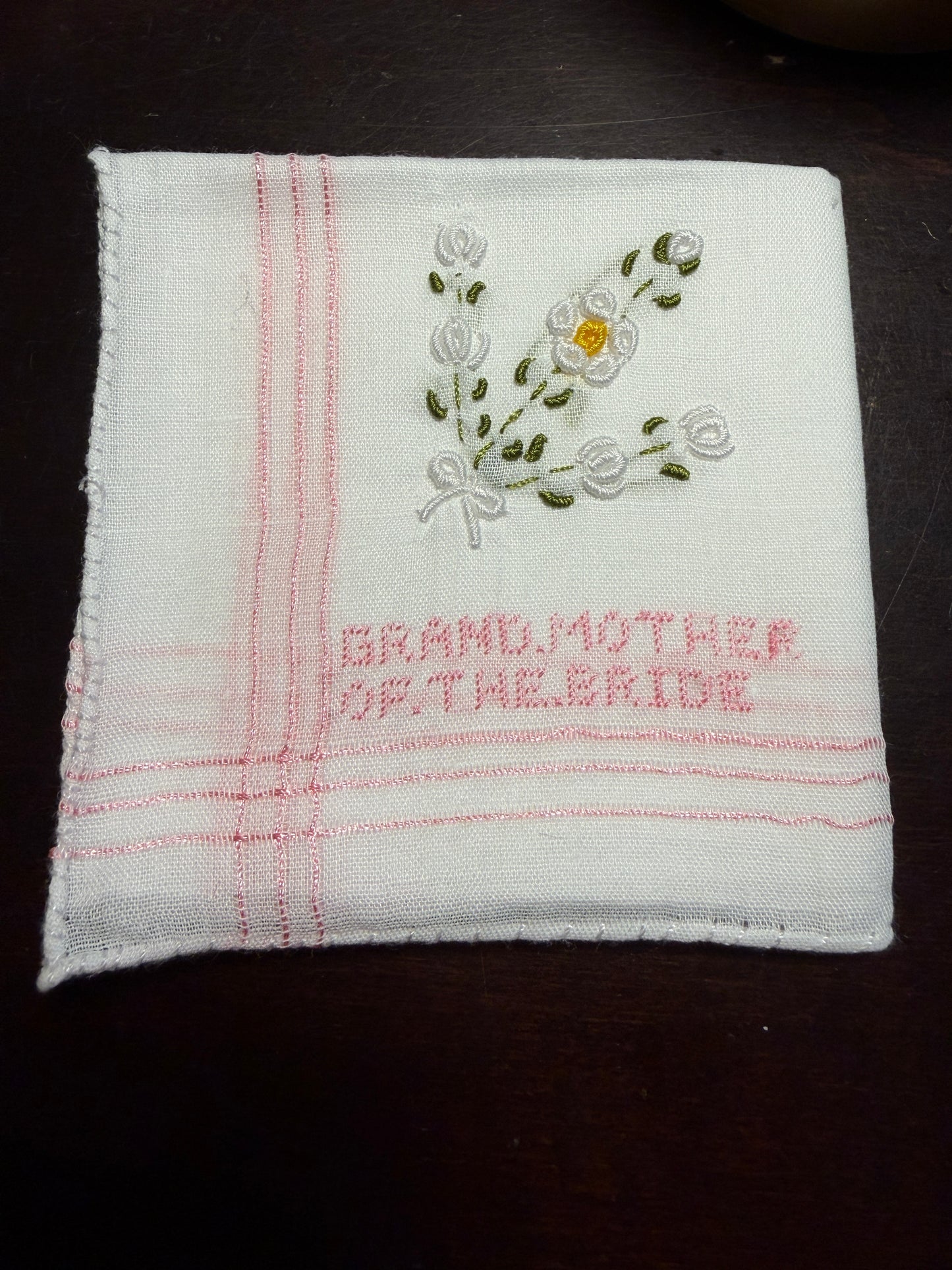 
                  
                    Mother of the Bride Handkerchief
                  
                