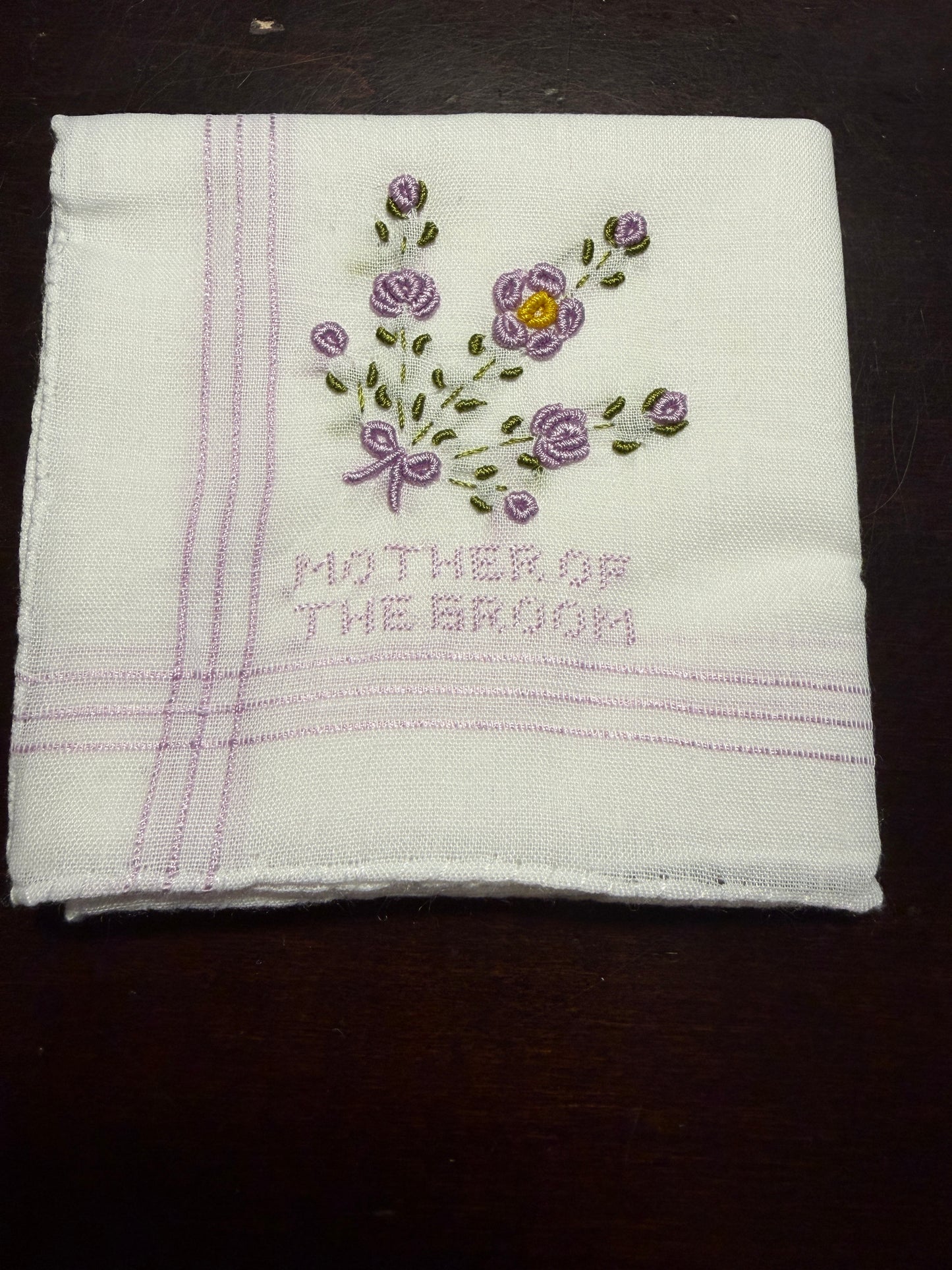
                  
                    Mother of the Bride Handkerchief
                  
                