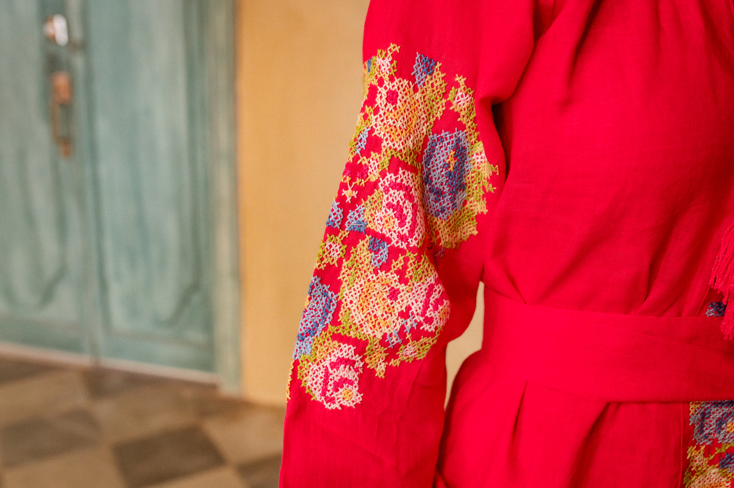 
                  
                    Cristina | Pink with Multicolor
                  
                