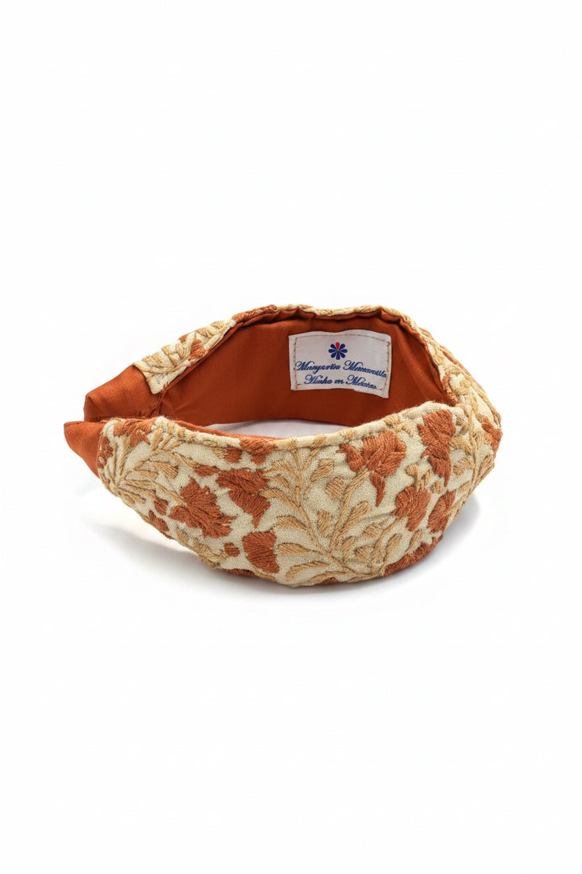 
                  
                    Frida Headband |  White with Burnt Orange (Copy)
                  
                