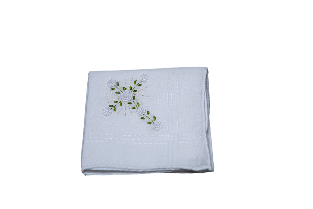 Hankie Cross - White