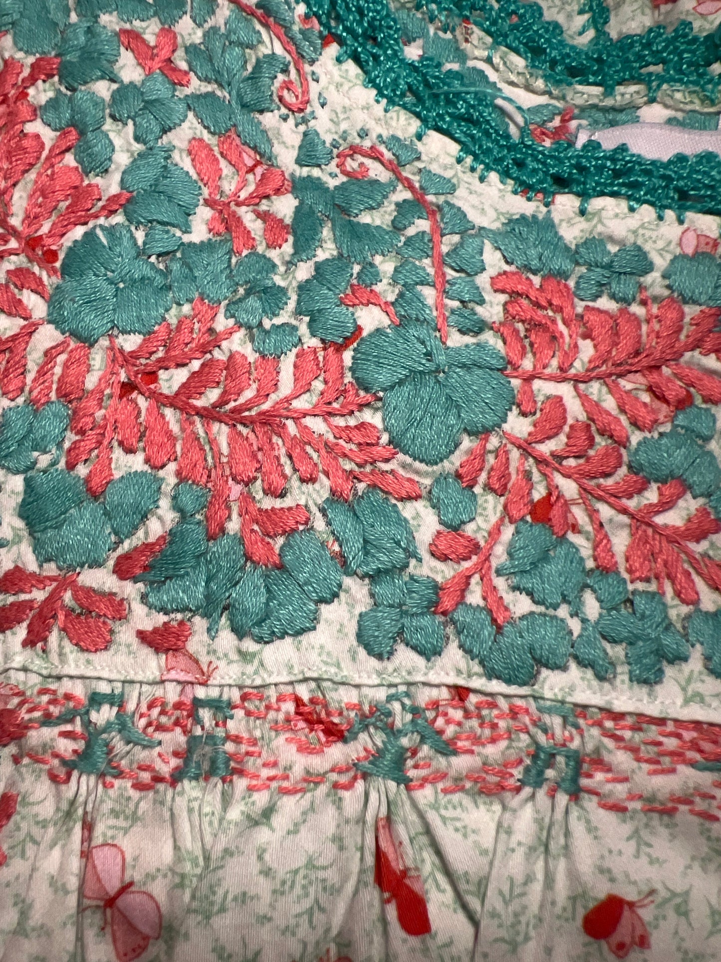 
                  
                    Mariana Butterfly | Magenta Embroidery
                  
                