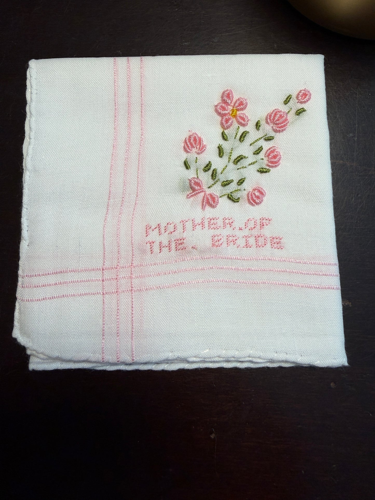 
                  
                    Mother of the Bride Handkerchief
                  
                