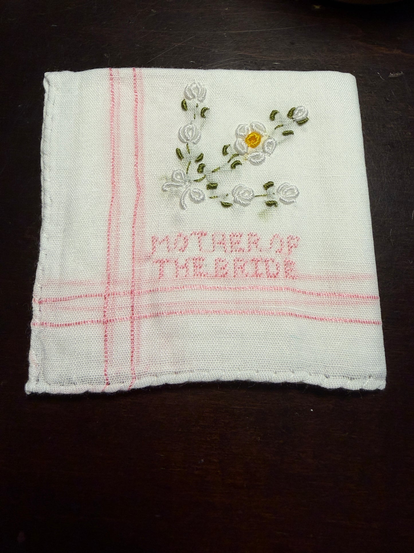 
                  
                    Mother of the Bride Handkerchief
                  
                