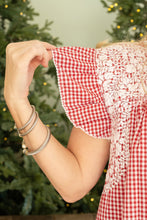 Load image into Gallery viewer, Sara Dress | Red Gingham with White
