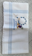 Load image into Gallery viewer, Hankie Rosary Communion
