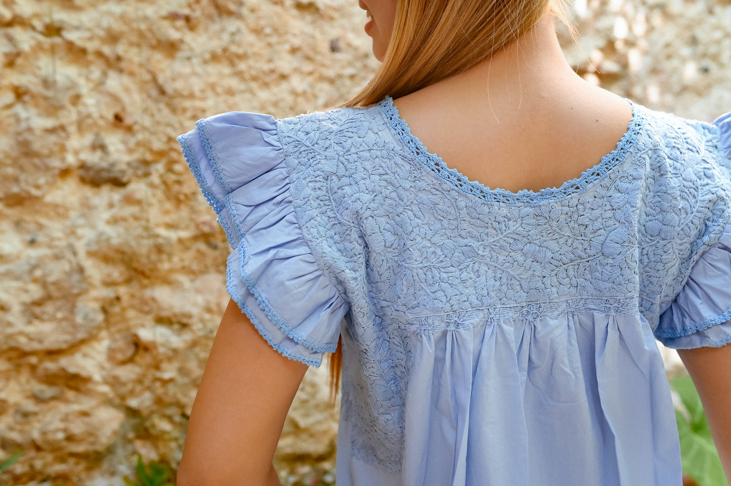 
                  
                    Mariana Dress | Blue with Blue
                  
                