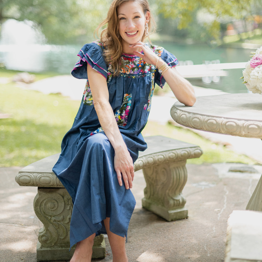 mariana linen dress Mariana Dress S / White