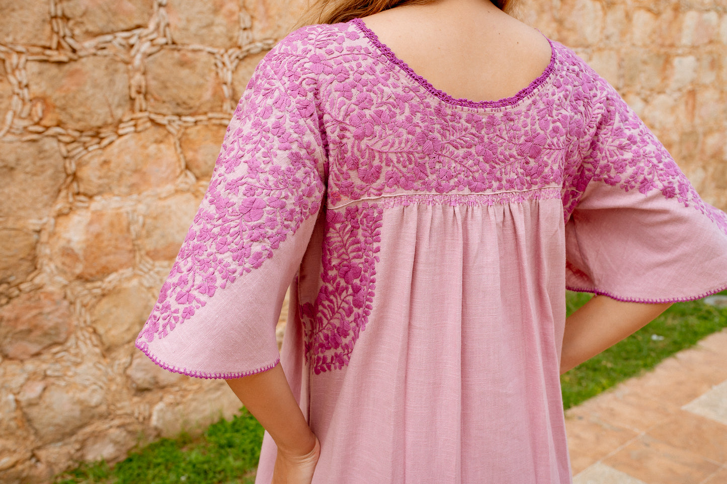 
                  
                    Luisa Pink Maxi Dress | Pink
                  
                