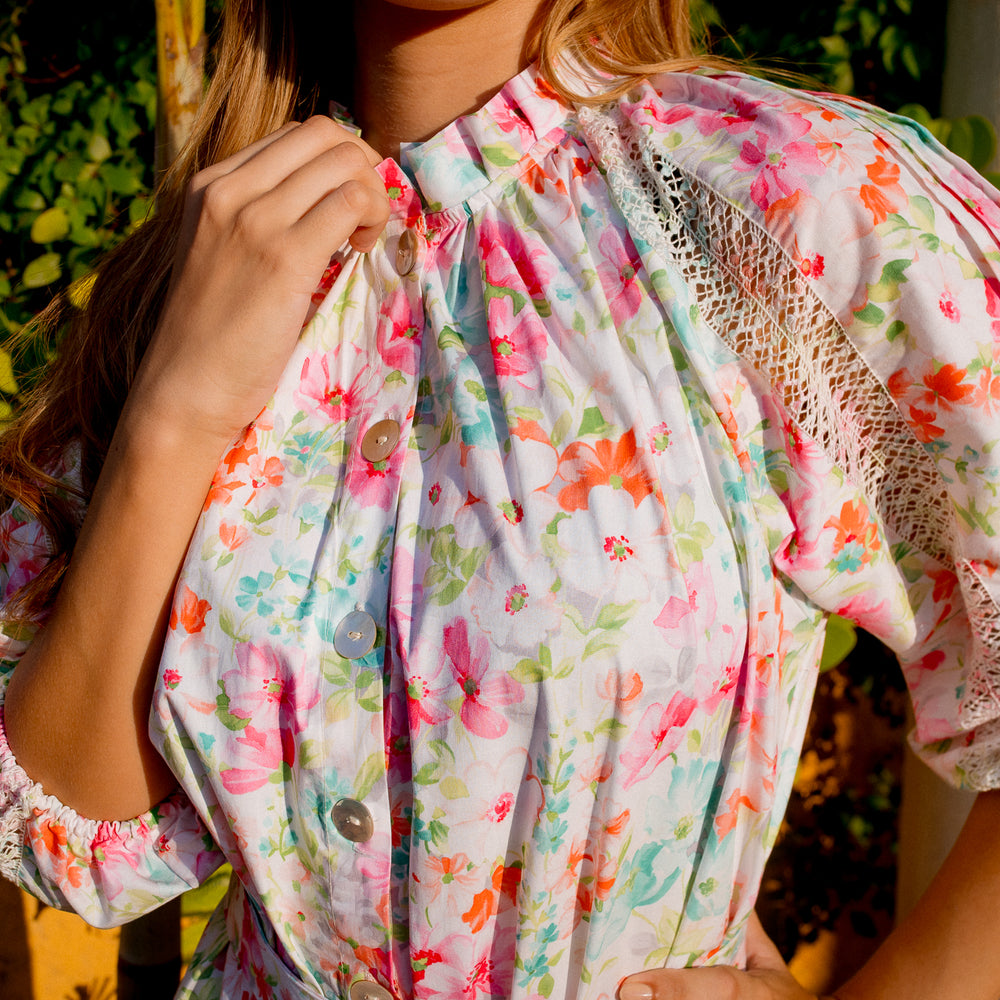 
                  
                    Paola Shirt Deshilado Dress
                  
                