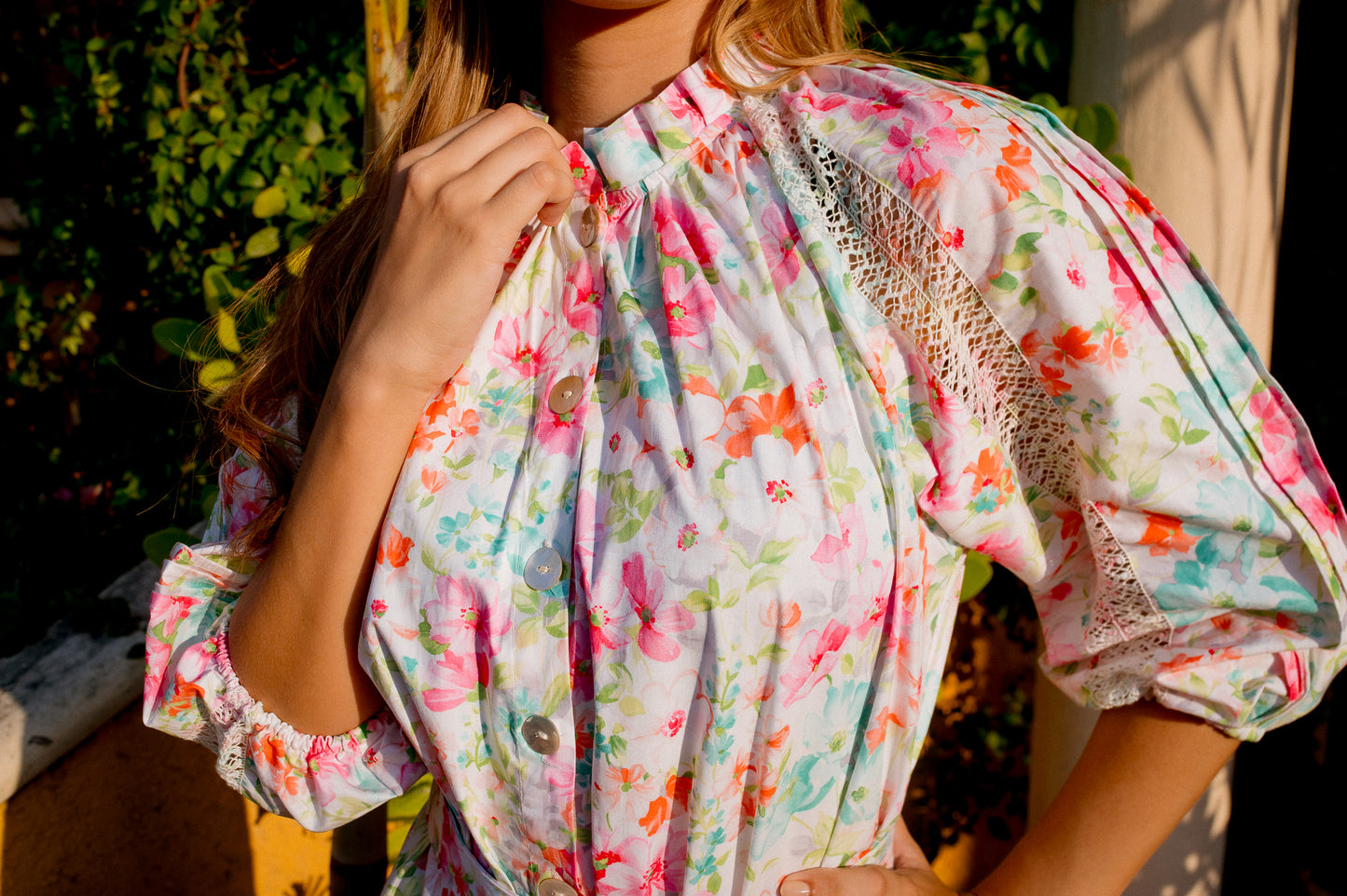 
                  
                    Paola Shirt Deshilado Dress
                  
                