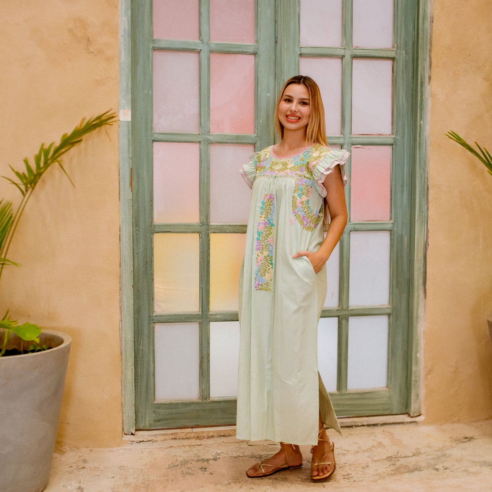 mariana linen dress Mariana Margarita Mercantile
