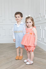 Load image into Gallery viewer, Girls Fiesta Bloomer set | Coral
