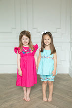 Load image into Gallery viewer, Girls Maggie Dress | Magenta
