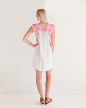 Load image into Gallery viewer, Catalina Dress | White with Pink
