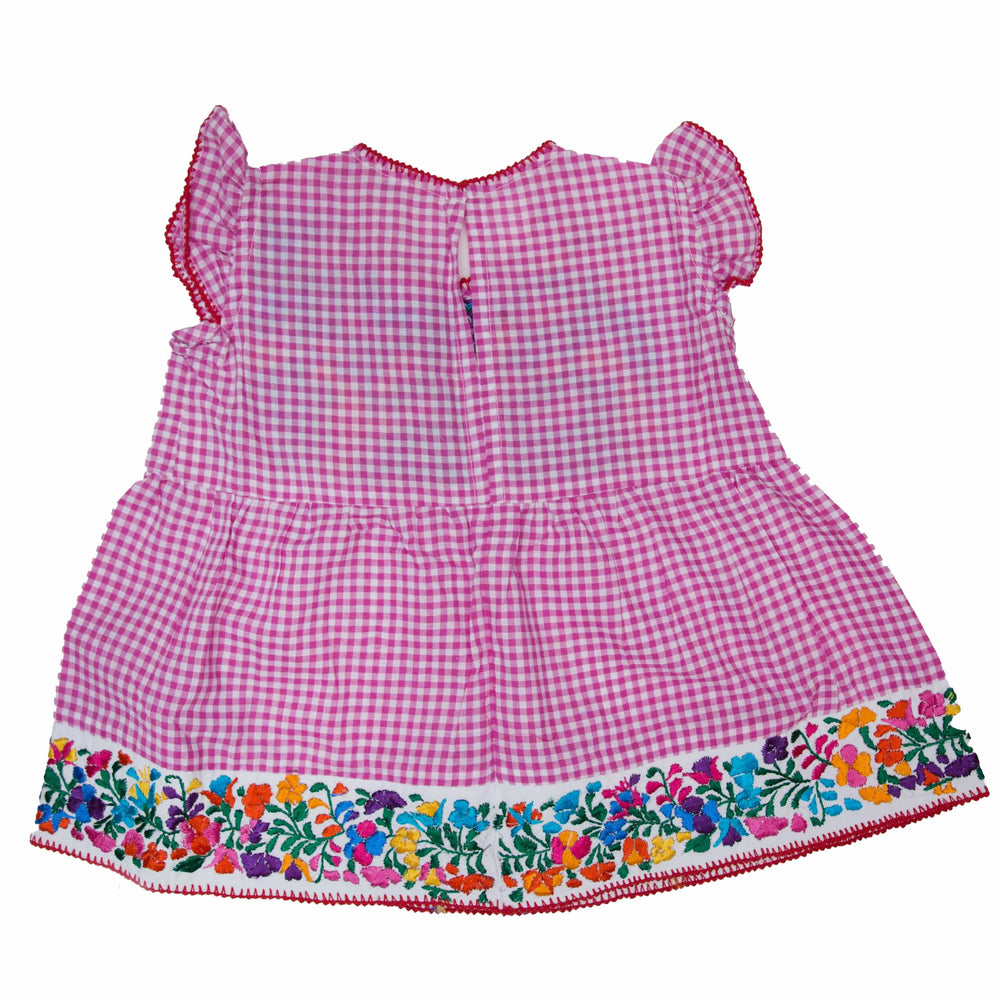 
                  
                    Girls Cristina Outfit | Pink Gingham Top with Pants
                  
                