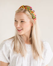 Load image into Gallery viewer, Frida Headband | Yellow with Multicolor
