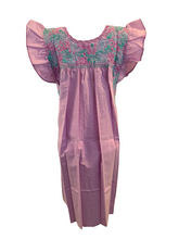 Load image into Gallery viewer, Sara Dress | Light Purple with Teal Multicolor
