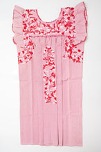 Load image into Gallery viewer, Sara Dress | Red &amp; White Stripes with Red Ombre
