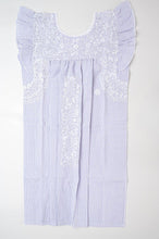 Load image into Gallery viewer, Sara Dress | Blue &amp; Black Stripes with White
