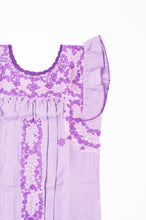 Load image into Gallery viewer, Sara Dress | Purple Gingham with Purple
