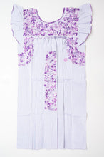 Load image into Gallery viewer, Sara Dress | Purple Stripe with Purple Ombre
